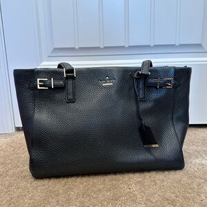 Kate spade black tote bag